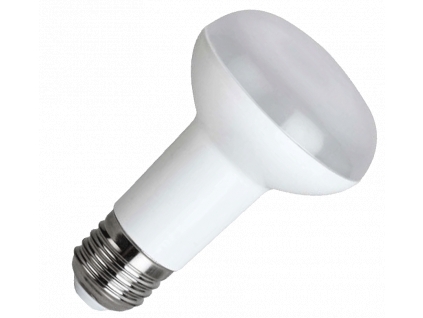 LED žárovka E27 R63 7W SMD studená bílá