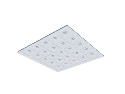 LED PANEL EVO UGR 19 vestavný čtvercový 600x600mm 24W denní bílá