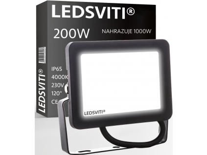 Venkovní LED reflektor 200W