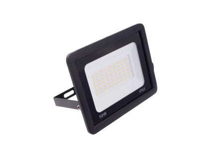 LED reflektor LEVE 50W, Teplá bílá 50W černá