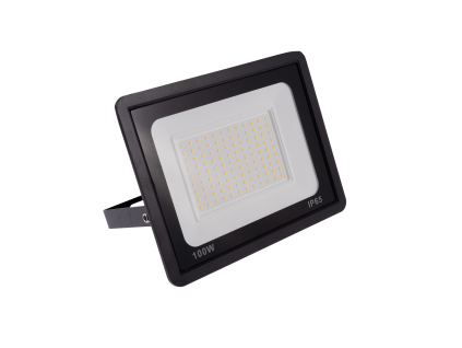 LED reflektor LEVE 100W, Teplá bílá 100W černá