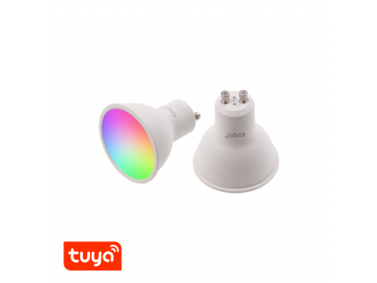 SMART LED žárovka GU10 Tuya RGBCCT TU5W, SMART LED žárovka GU10 Tuya RGBCCT TU5W 5W