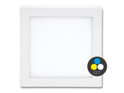 Přisazený Bílý LED panel RAFA 2 225x225mm 18W CCT IP44