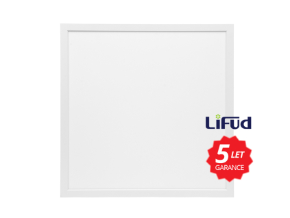 Bílý podhledový LED  panel 600x600mm 45W denní bílá lifud