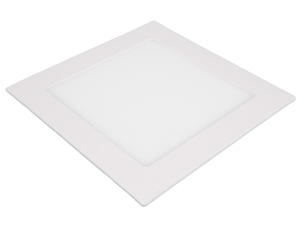 SN12 LED panel 12W čtverec 170x170mm, Teplá bílá