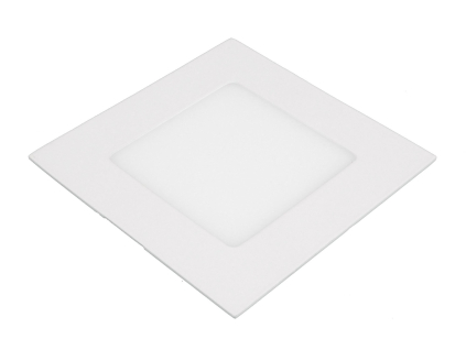 SN6 LED panel 6W čtverec 120x120mm, Teplá bílá