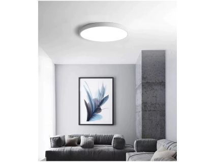 Bílý designový LED panel 500mm 36W denní bílá