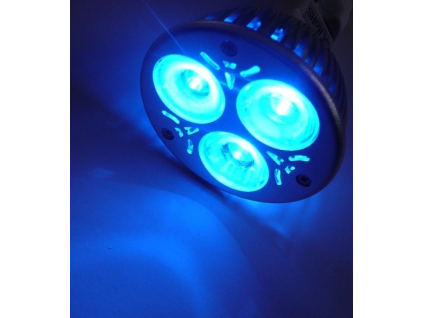 Barevná LED žárovka E27, Zelená 3,6W