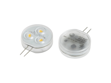 LED žárovka G4 - E2W 120° 12-24V, Studená bílá 2W