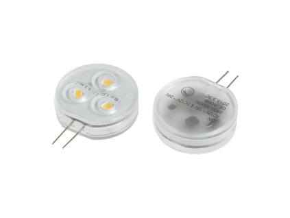 LED žárovka G4 - E2W 120° 12-24V, Teplá bílá 2W