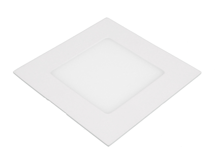 SN6 LED panel 6W čtverec 120x120mm, Studená bílá