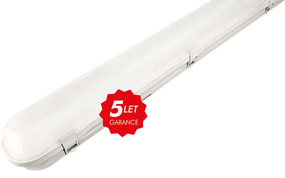 Levně LED zářivkové těleso 120cm 52W LIBRA IP65 Denní bílá